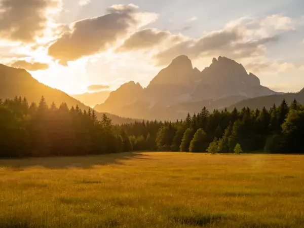 山地森林风光摄影场景