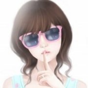 微信头像素描女唯美手绘